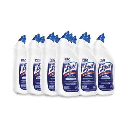 Reckitt Benckiser ProLysol, Disinfectant Toilet Bowl Cleaner, 32oz Bottle, 12PK 74278CT
